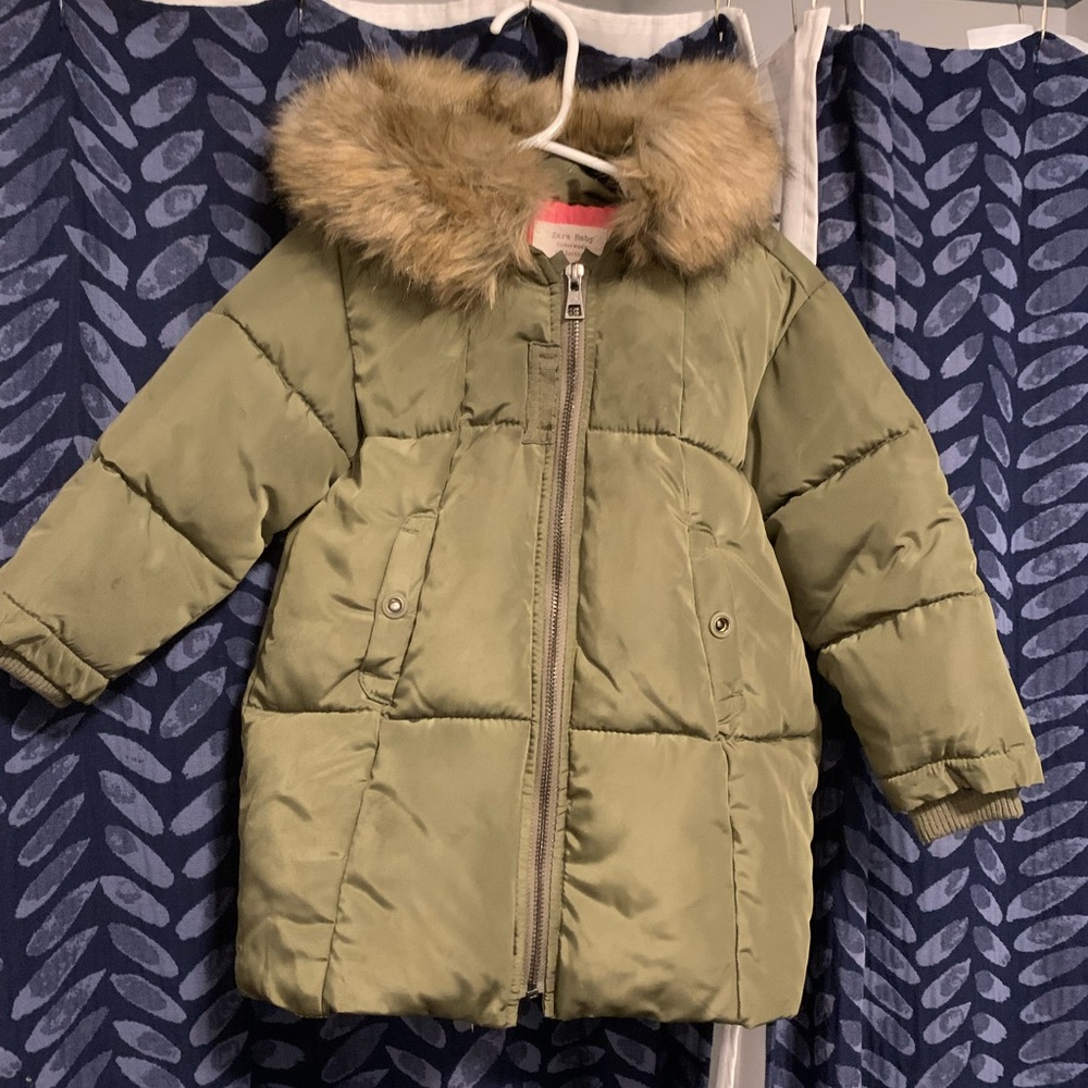 Zara Girl 2/3T winter puffer